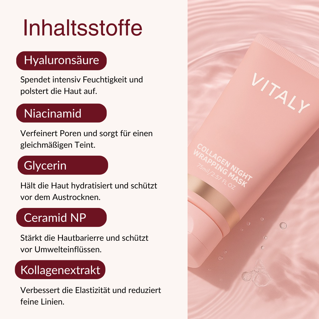 BIO-KOLLAGEN-WRAPPING MASKE + PINSEL