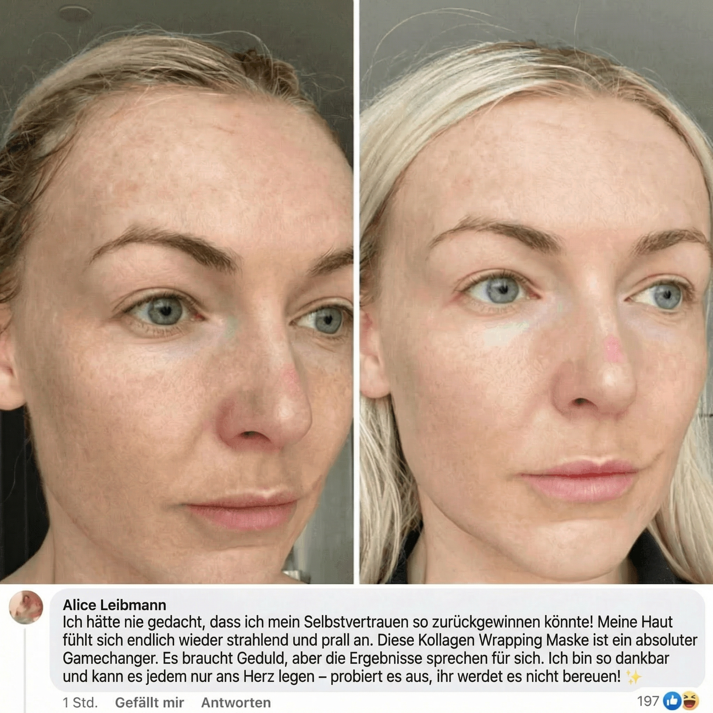 BIO-KOLLAGEN-WRAPPING MASKE + PINSEL