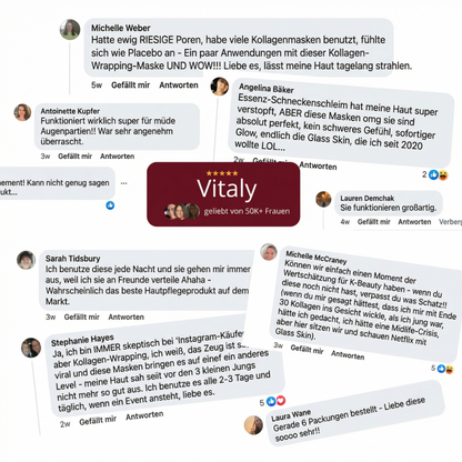 BIO-KOLLAGEN-WRAPPING MASKE + PINSEL