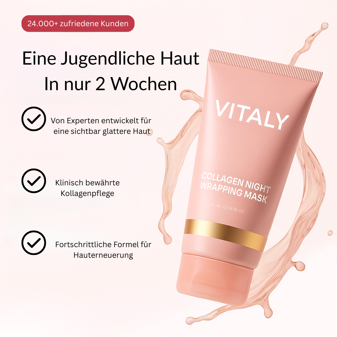 BIO-KOLLAGEN-WRAPPING MASKE + PINSEL
