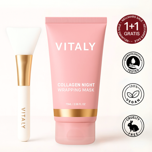 BIO-KOLLAGEN-WRAPPING MASKE + PINSEL