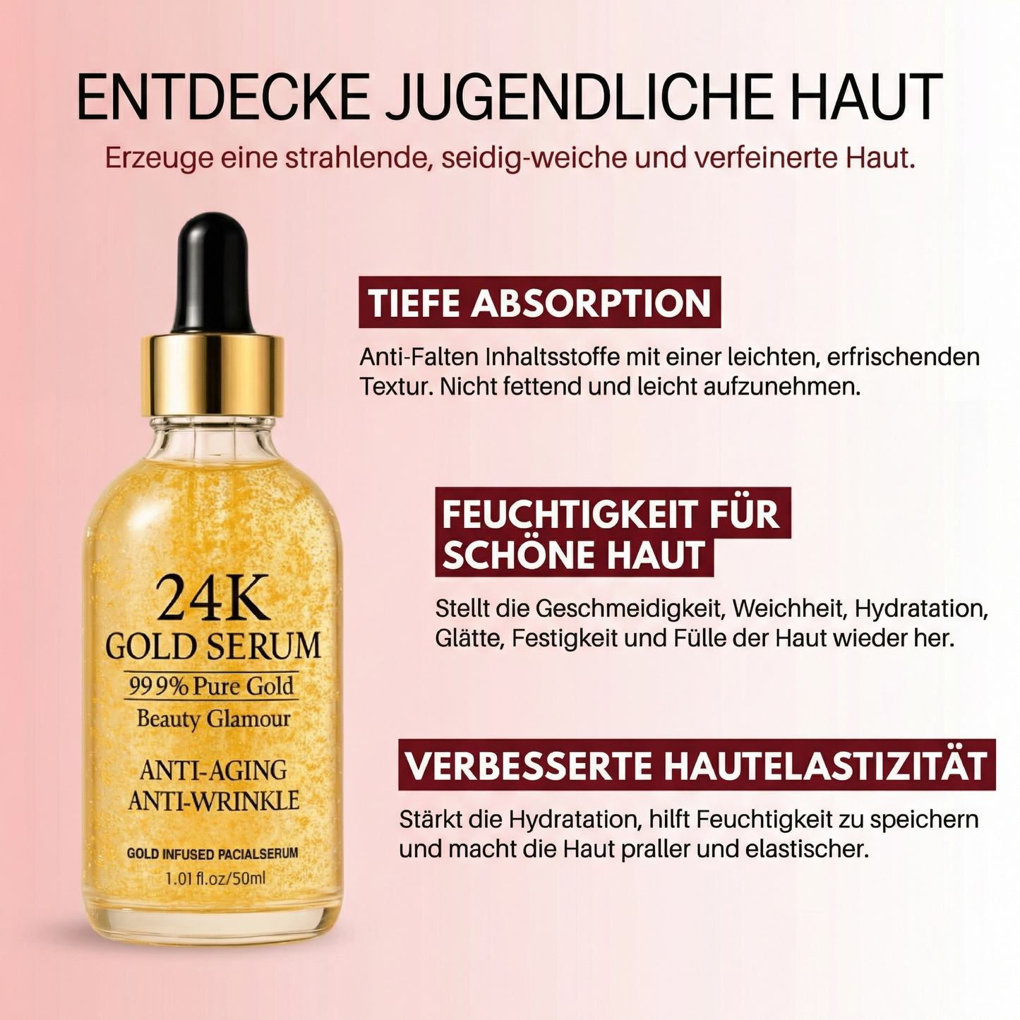 24K Gold Gesichtsserum
